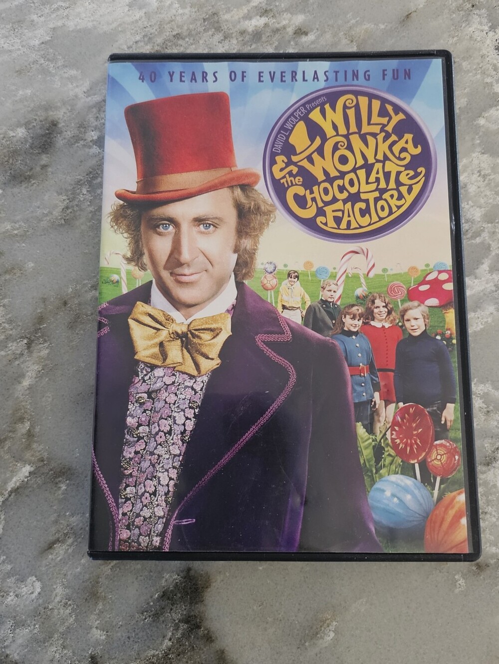 Willy Wonka & The Chocolate Factory DVD 40th Anniversary Edition Gene Wilder
